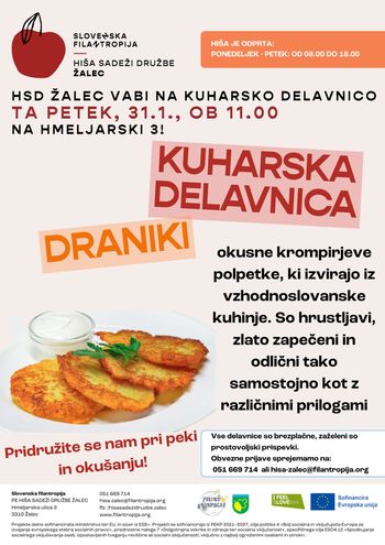 Kuharska delavnica: draniki