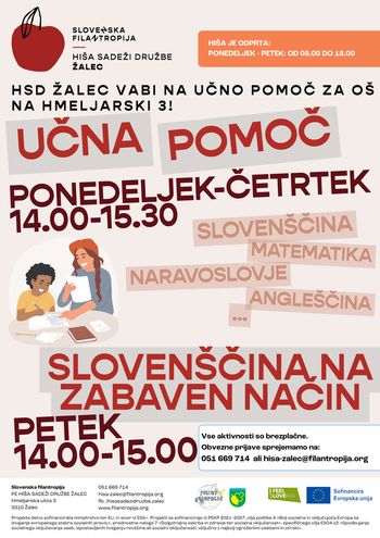 Učna pomoč in učenje slovenščine na zabaven način