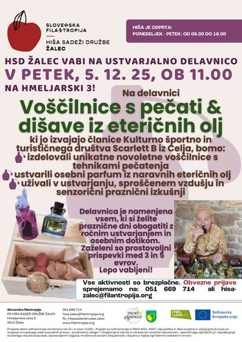 Voščilnice s pečati & dišave iz eteričnih olj