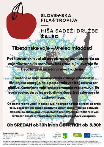 Tibetanske vaje - Vrelec mladosti