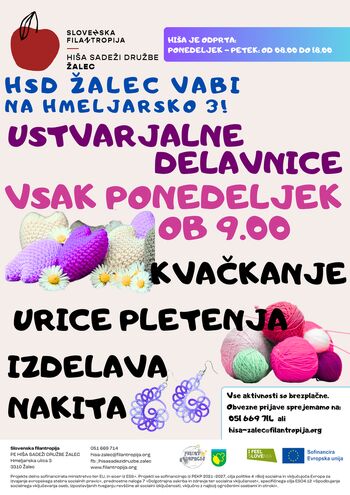 USTVARJALNE DELAVNICE