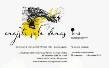 ENAJSTA ŠOLA DANES, zaključna prireditev literarno likovnega natečaja