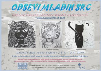 ODSEVI MLADIH SRC, razstava mladih likovnih ustvarjalcev