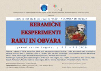 KERAMIČNI EKSPERIMENTI RAKU IN OBVARA
