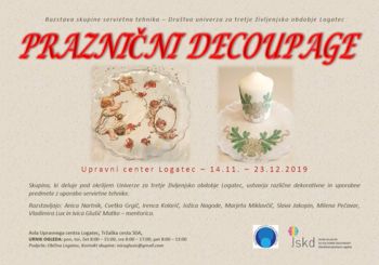 Razstava - Praznični decoupage