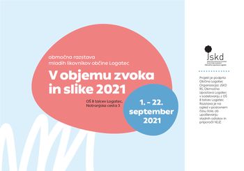 V objemu zvoka in slike 2021, Območna razstava mladih likovnikov