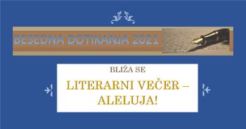 Vabilo na literarni večer