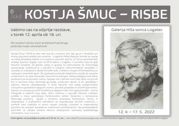 KOSTJA ŠMUC - RAZSTAVA RISB