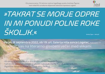 LITERARNO GLASBENI VEČER OB SLIKAH / Žigonovo leto