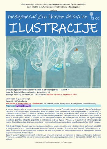 MEDGENERACIJSKA DELAVNICA ILUSTRACIJE, ob spominskem Žigonovem letu