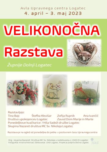Velikonočna razstava Župnije Dolnji Logatec