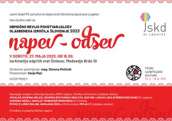 NAPEV-ODSEV, območna revija poustvarjalcev glasbenega izročila Slovenije