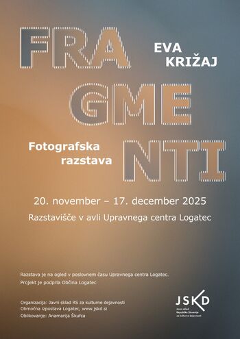 Eva Križaj - FRAGMENTI, razstava fotografij