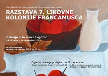 V Galeriji hiša sonca razstavljajo mladi udeleženci  7. likovne kolonije Franca Musca 