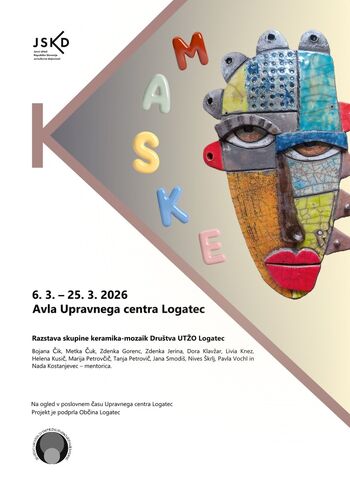 Maske - razstava keramike