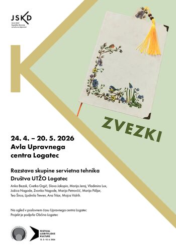 Zvezki, razstava članic Društva UTŽO Logatec