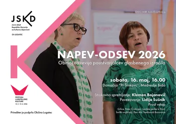 NAPEV-ODSEV 2026, območno srečanje poustvarjalcev glasbenega izročila