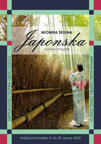 Japonska Nippon Koku odpira okno soncu - fotografska razstava