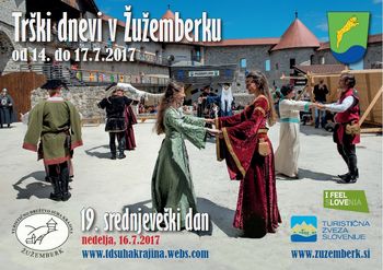 Žužemberk ponovno, že 19. leto zapored, v srednjem veku