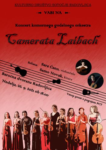  Koncert komornega godalnega orkestra Camerata Laibach
