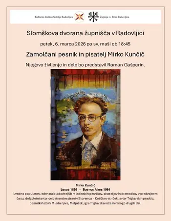 Zamolčani pesnik in pisatelj Mirko Kunčič