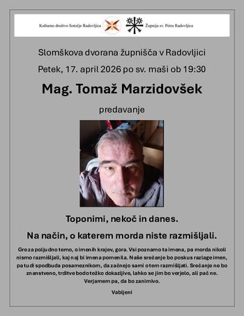 Toponimi, nekoč in danes. Na način, o katerem morda niste razmišljali.