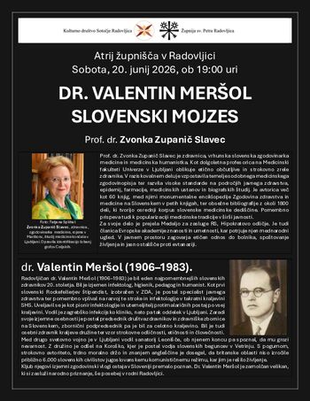 DR. VALENTIN MERŠOL SLOVENSKI MOJZES DR. VALENTIN MERŠOL SLOVENSKI MOJZES