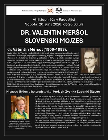 DR. VALENTIN MERŠOL SLOVENSKI MOJZES