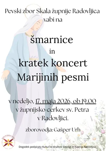 Šmarnice in koncert Marijinih pesmi
