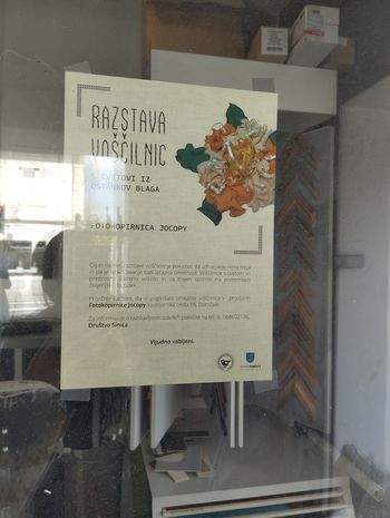Vabilo na razstavo v fotokopirnico Jocopy Domžale