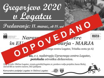Odpovedano: Naravni rezervat Jezerc in EU projekt Mala barja – MARJA; predavanje