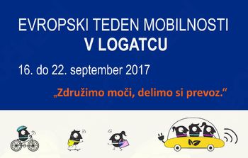 Številni dogodki ob Evropskem tednu mobilnosti 2017 v Logatcu