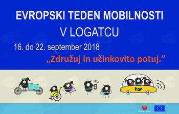 Evropski teden mobilnosti in Dan brez avtomobila v Logatcu 2018