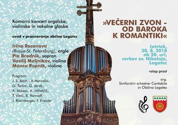 VEČERNI ZVON - OD BAROKA K ROMANTIKI