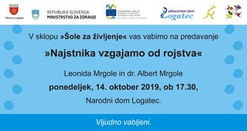 Najstnika vzgajamo od rojstva - Šola za življenje 2019