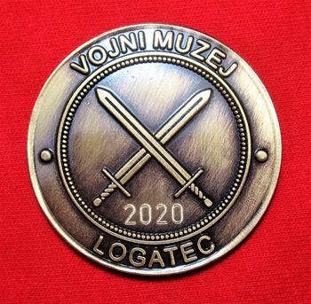 Spominski kovanec Vojnega muzeja Logatec 1515