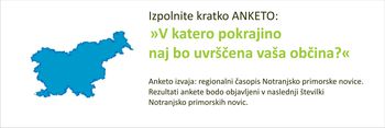 V katero pokrajino bi šli? Izpolnite kratko anketo.