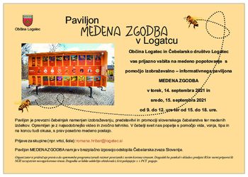 Paviljon Medena zgodba v Logatcu