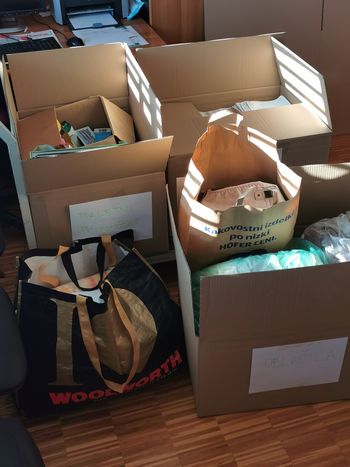 Občinska uprava v humanitarni akciji