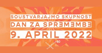 Dan za spremembe v Logatcu - Izmenjavelncica pred Narodnim domom, 9. april 2022