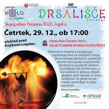 Ana Mraz - Gledališče Ane Monro: Flame Rain Theater (AUT) - Veliki plameni in male katastrofe