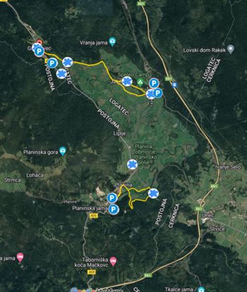 S kolesi po Scilkini učni poti - skozi dve zanki okrog Planinskega polja