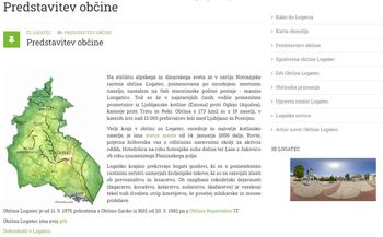 Dostop do podatkov, objavljenih na "stari" spletni strani Občine Logatec