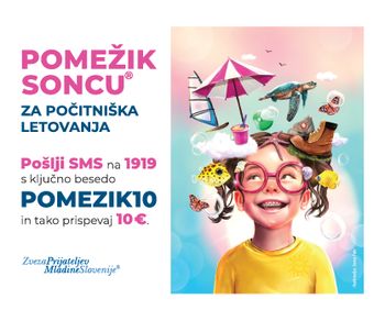 POMEŽIK SONCU® – Poletne počitnice za otroke, ki si jih sicer ne bi mogli privoščiti