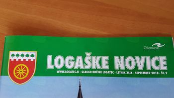 Izid Logaških novic oktobra 2018