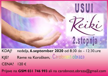 REIKI USUI - 2.stopnja
