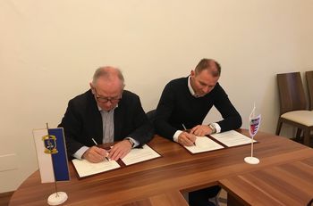 Nogometno društvo Primorje Ajdovščina in Univerza v Novi Gorici podpisala dogovor o sodelovanju