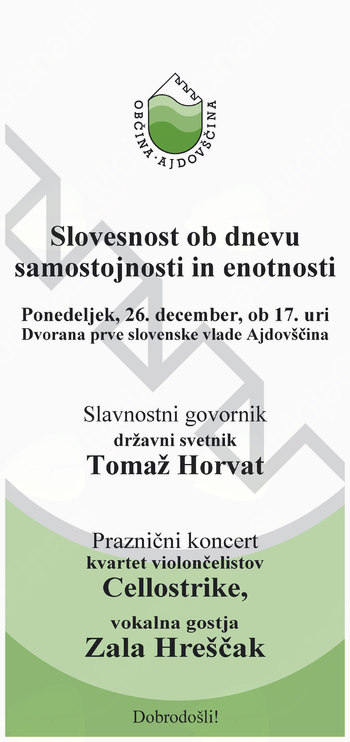 Praznični koncert na dan samostojnosti in enotnosti
