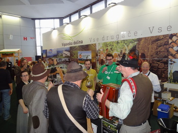 Vipavska dolina na sejmu Natour Alpe-Adria v Ljubljani