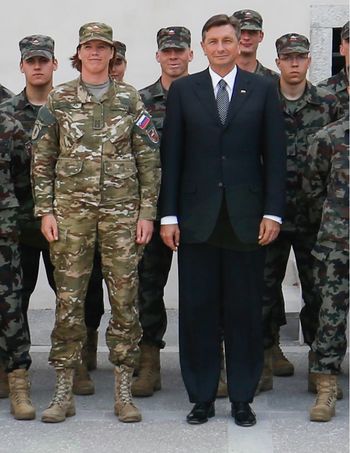 Izpust človeške ribice in športni izziv za predsednika Boruta Pahorja